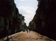 desolte street in La Habana